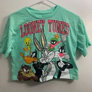 Looney tunes crop tee